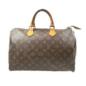 LOUIS VUITTON SPEEDY 35 HAND BAG PURSE MONOGRAM CANVAS